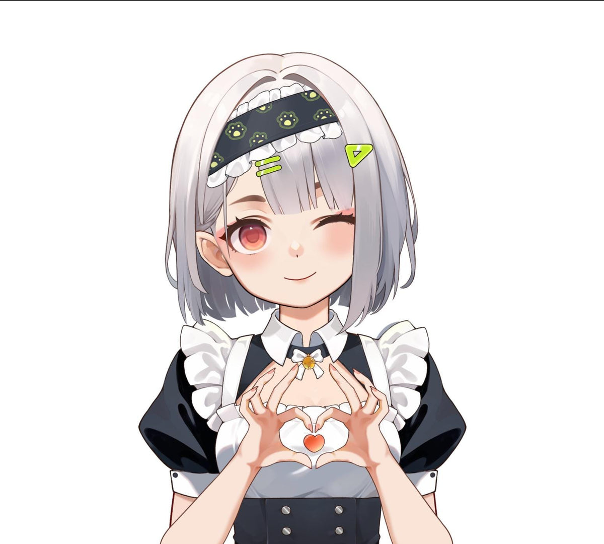 Live2D Vtuber Model – MeowLime, 2 Outfits, Ready to Stream