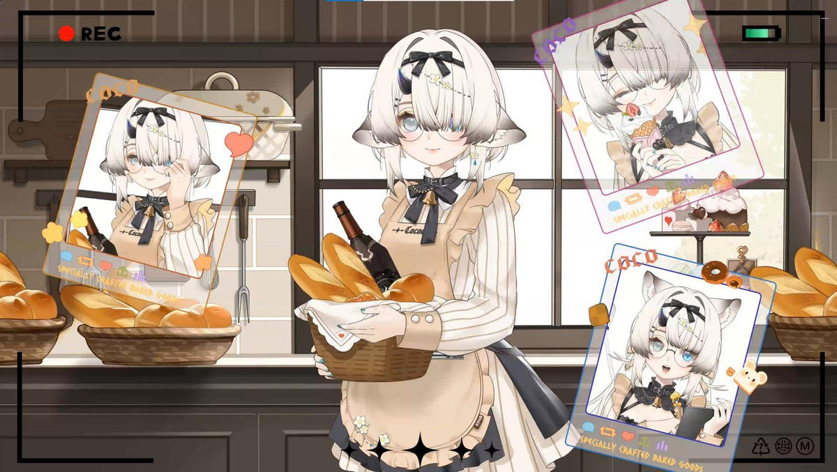 Live2D VTuber Model – Full Body Rig, Hotkeys, Outfit Sets