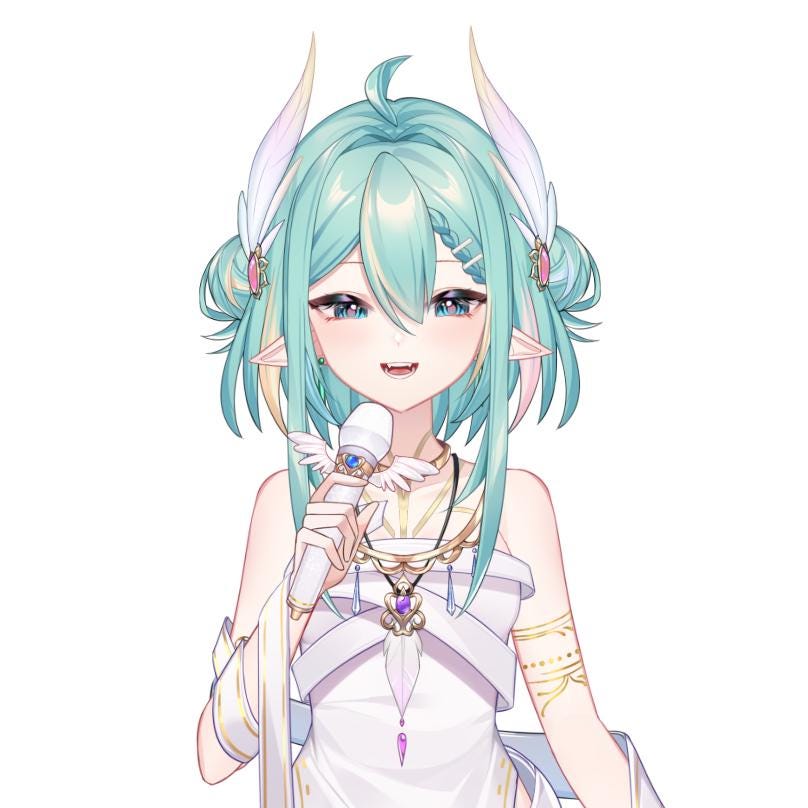 Elf VTuber Model – Ready to Use, Full Body, Vtube Studio