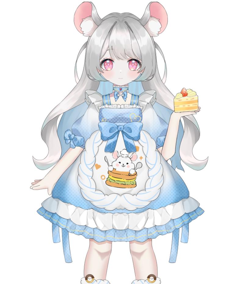 Hamster Girl VTuber Model | Live2D, Fully Rigged for Streamers