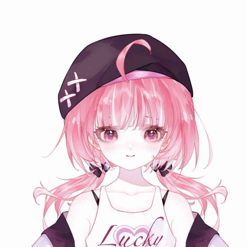 Pink Hair Vtuber Model – Live2D, Fully Rigged for Vtube Studio