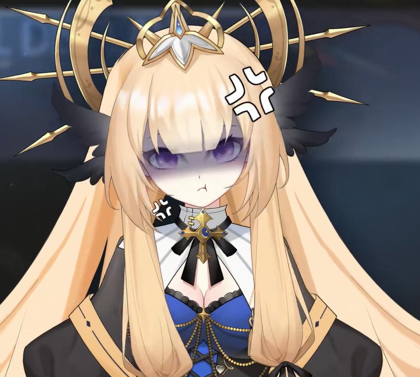 Golden Shadow Girl Vtuber Model – Live2D, Fully Rigged for Vtube Studio