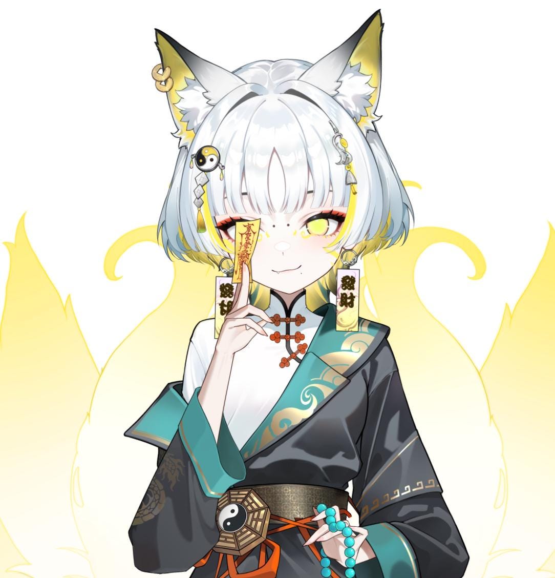 HuLing Foxbell Live2D Vtuber Model | Ready to Stream