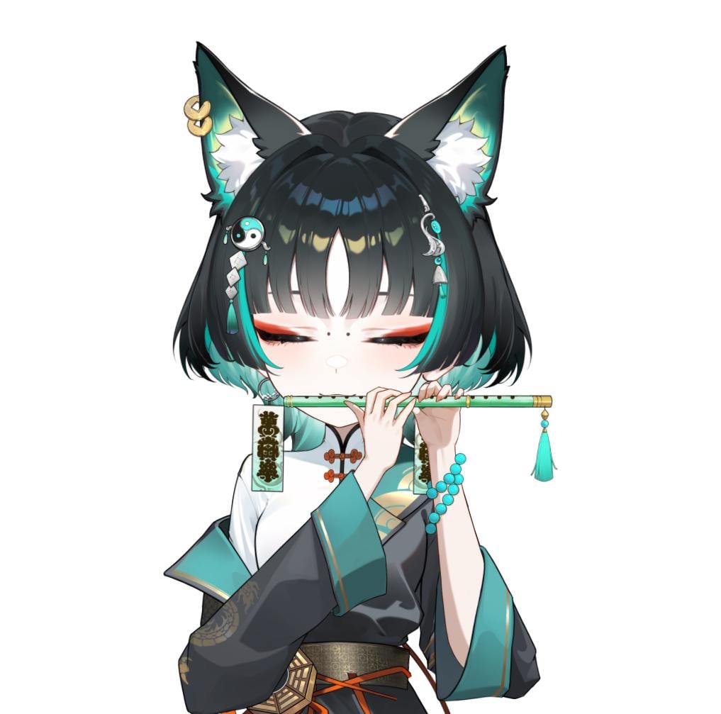 HuLing Foxbell Live2D Vtuber Model | Ready to Stream