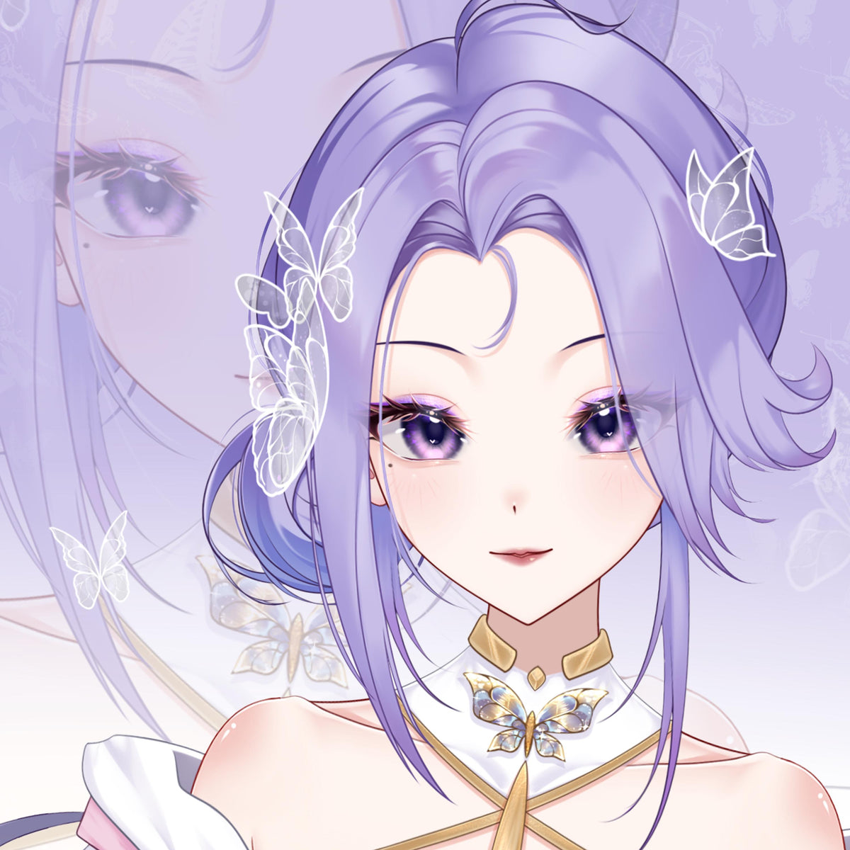 Butterfly Live2D VTuber Model – Full Body, Ready to Use