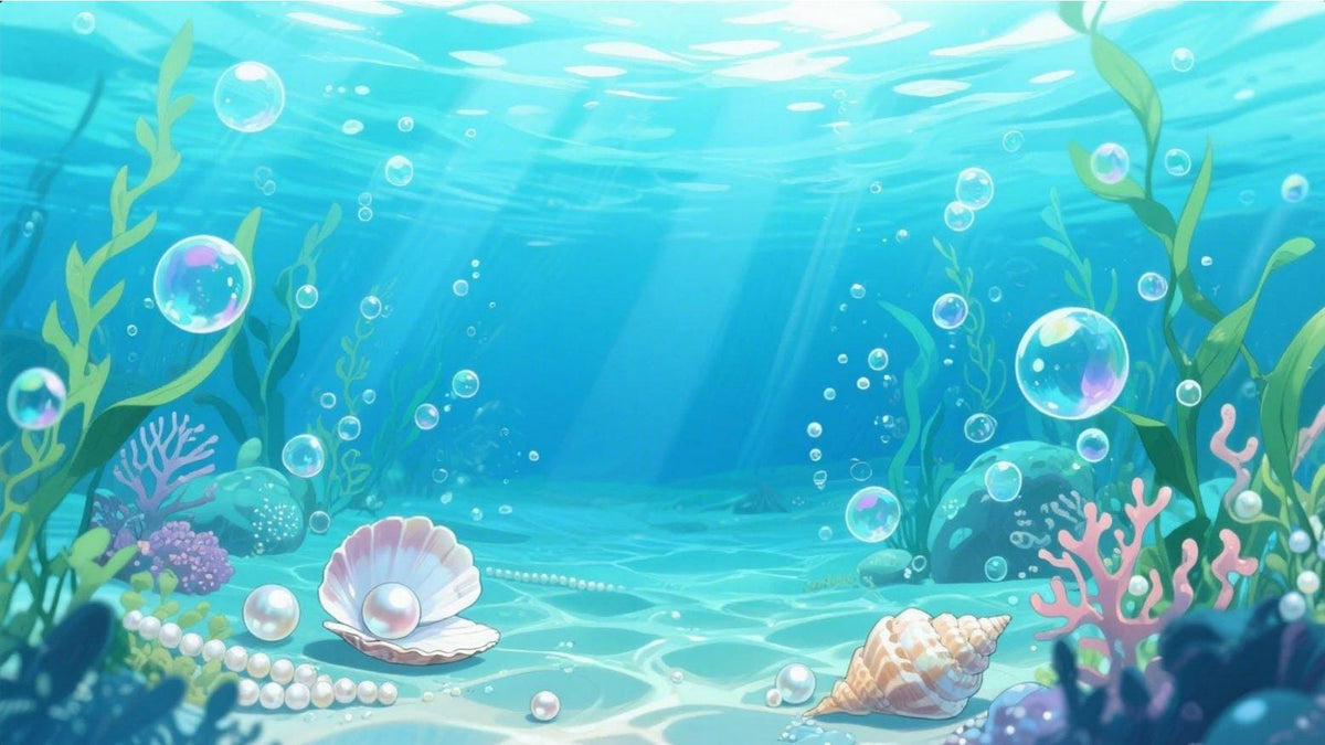 Animated Ocean VTuber Background – 2K Seamless MP4 Loop
