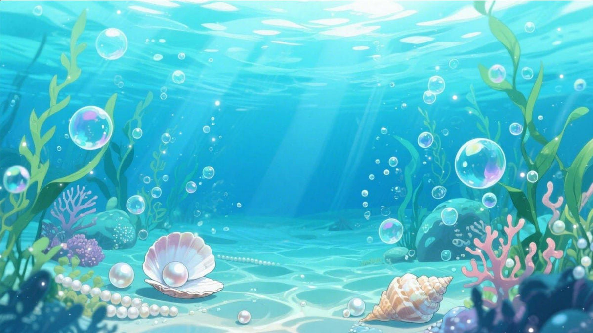 Animated Ocean VTuber Background – 2K Seamless MP4 Loop