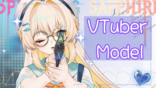 Luli Ruri Live2D VTuber Model – Summer Outfit, Commercial Use