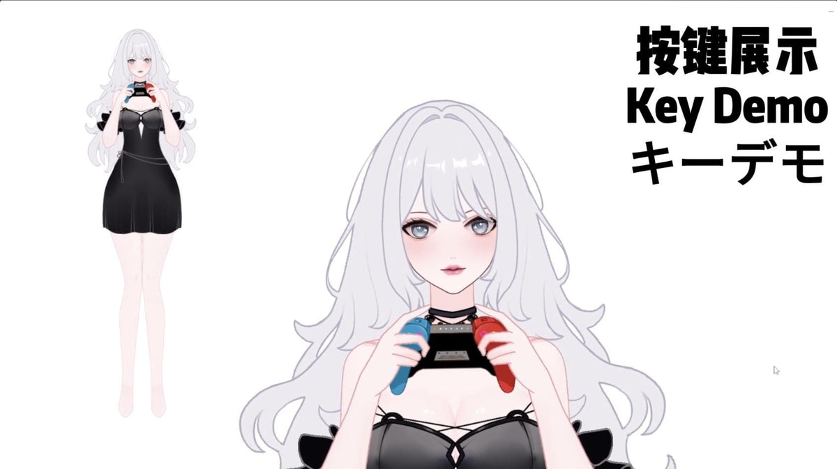 Big sister type 002 VTuber Model – Full Body Live2D, 10 Toggles (PSD File)