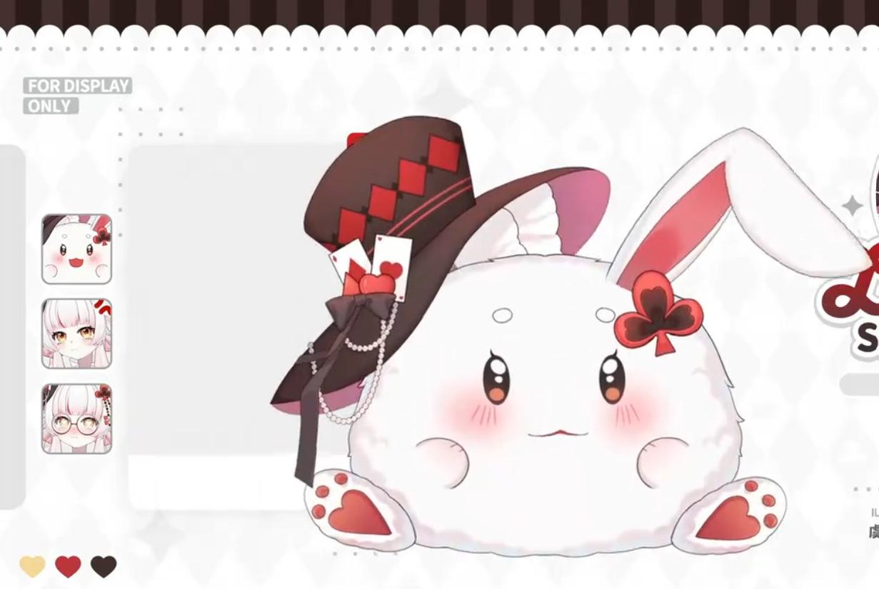 Magic Bunny VTuber Model | Rigged 2D Live2D Avatar
