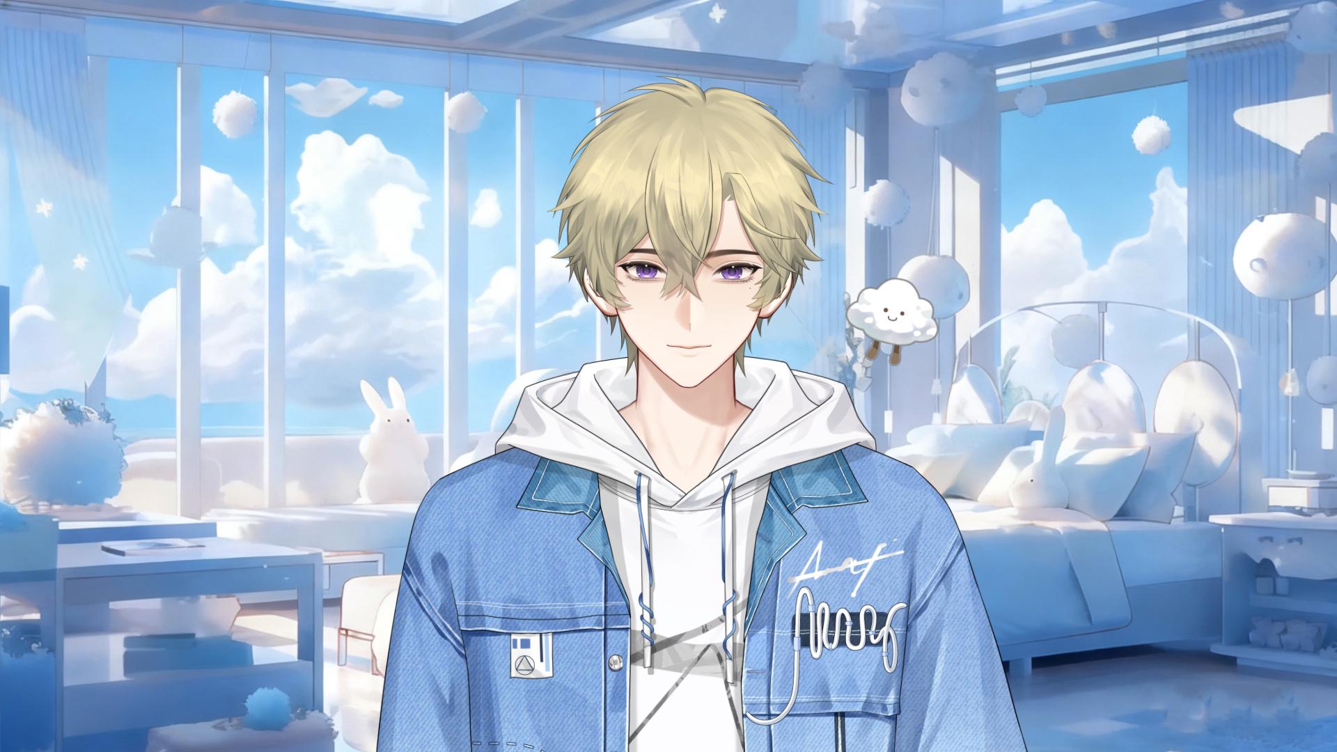 White Cloud Boy – Basic Version Live2D VTuber Model
