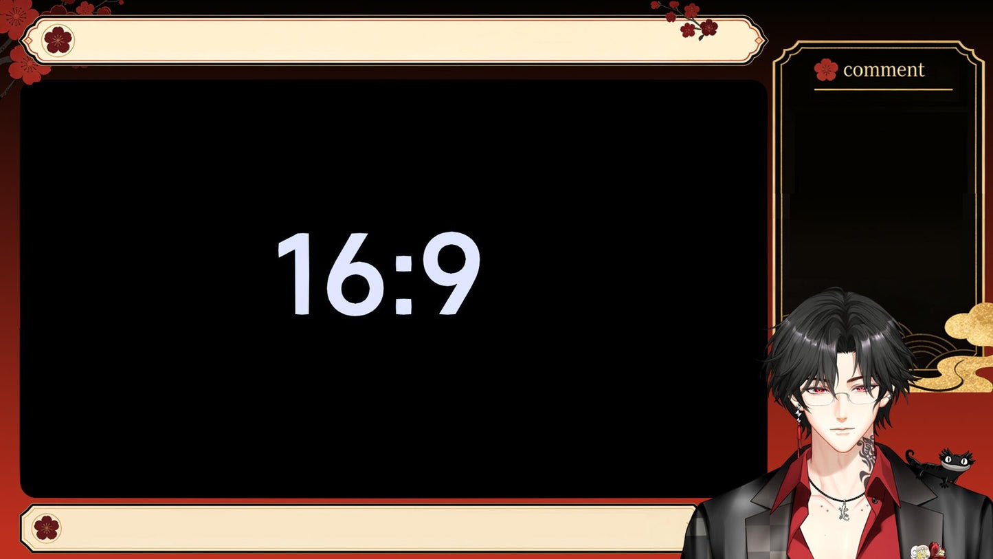 Yakuza Boss – [Full Version] | Live2D VTuber Model | Commercial Use | Ready to Use | Full Body | Outfit Toggles | Stream UI
