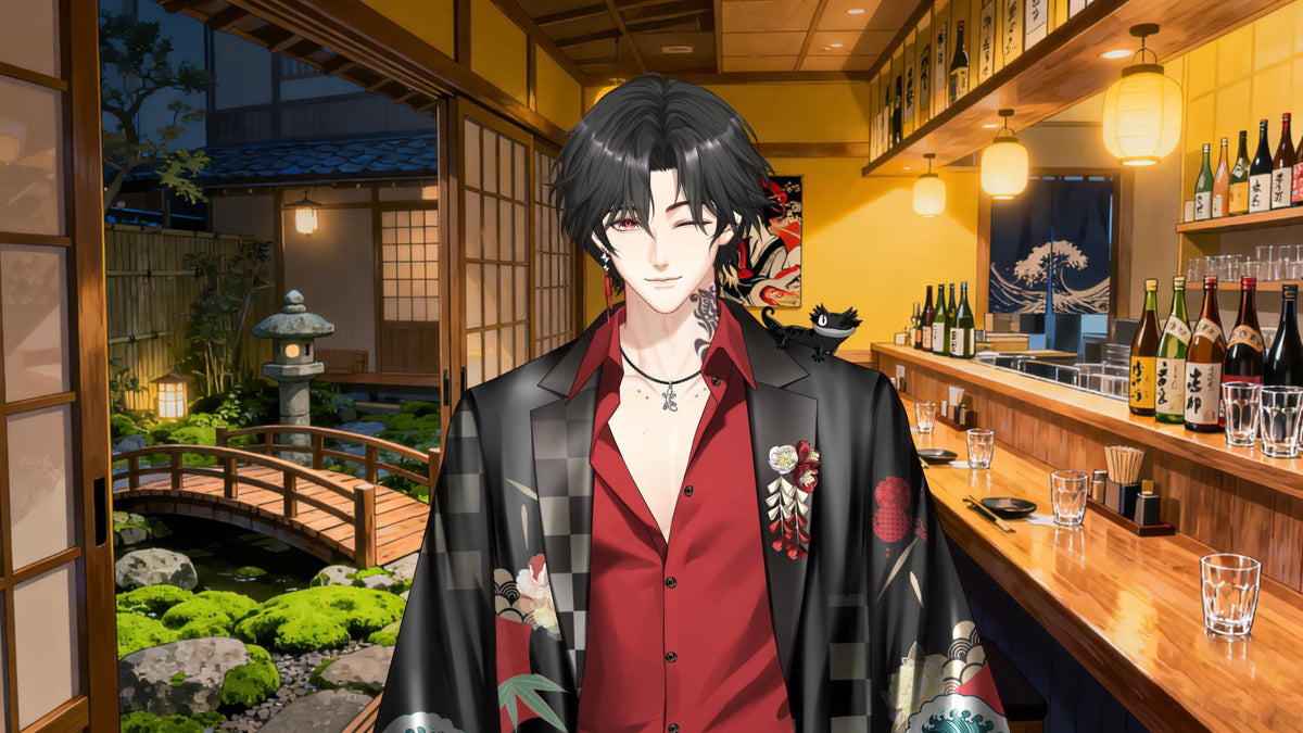 Yakuza Boss – [Basic Version] | Live2D VTuber Model | Commercial Use | Ready to Use | Full Body | VTube Studio