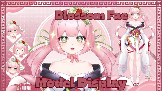 Blossom Fae– Live2D VTuber Model | Commercial Use | Ready to Use | Full Body | VTube Studio