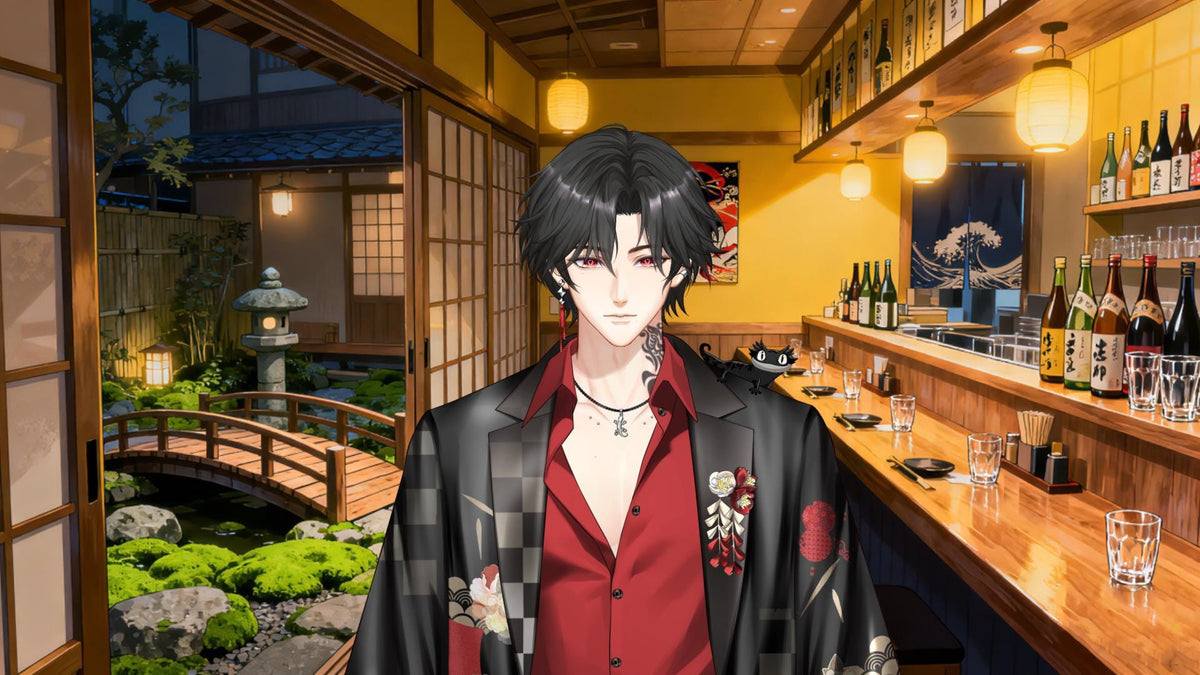 Yakuza Boss – [Basic Version] | Live2D VTuber Model | Commercial Use | Ready to Use | Full Body | VTube Studio