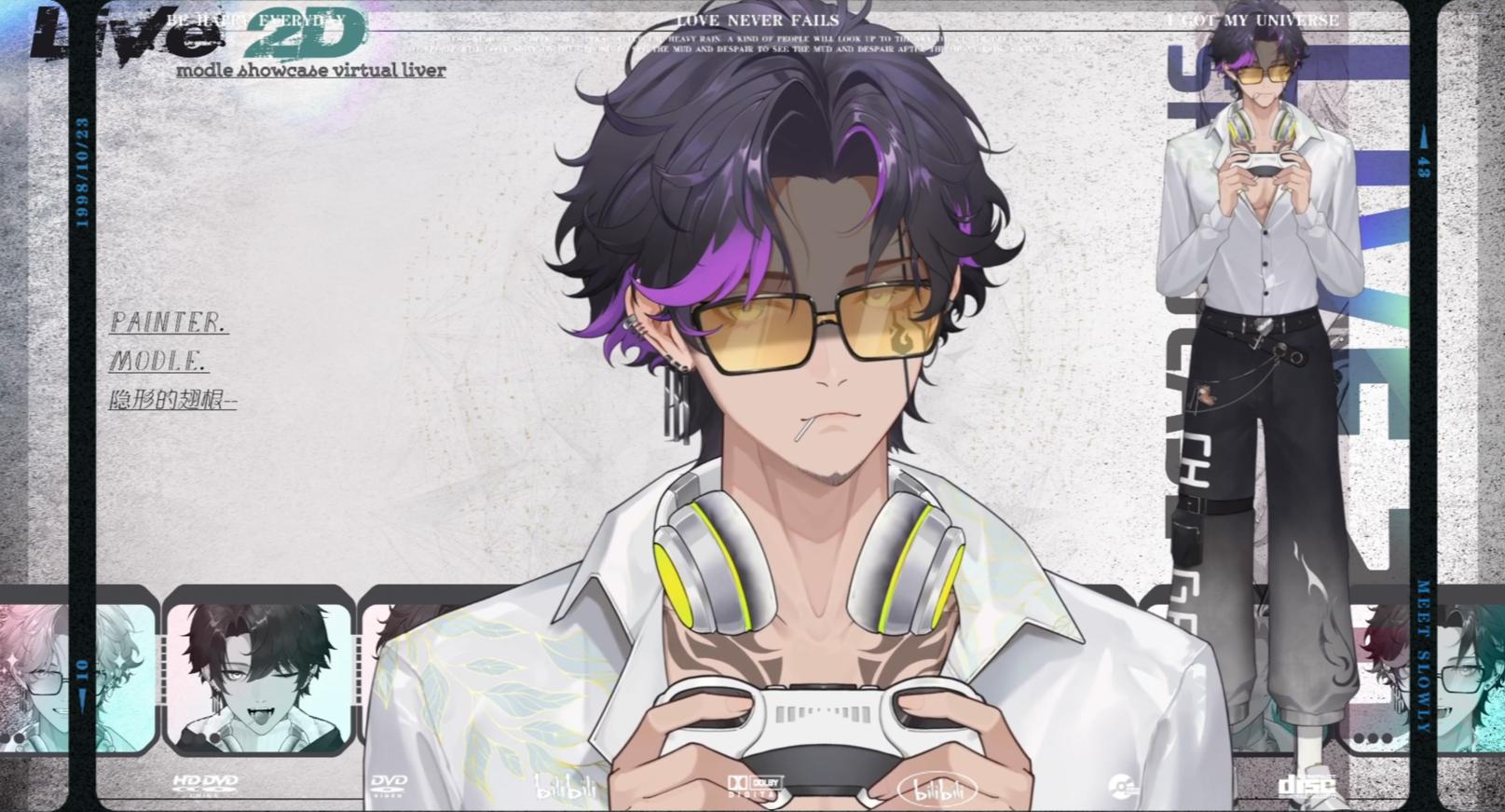 Vox Ren – Live2D VTuber Model | Commercial Use | Ready to Use | Full Body | VTube Studio