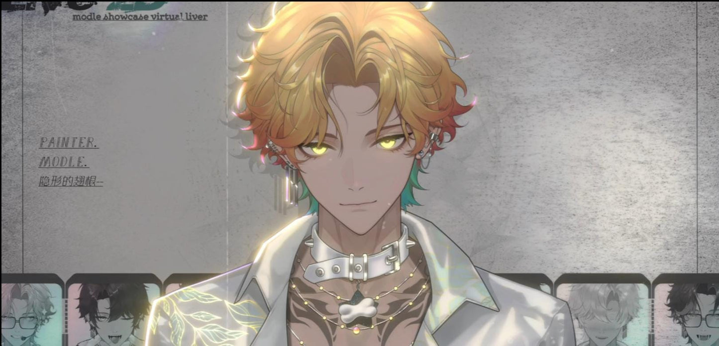 Vox Ren – Live2D VTuber Model | Commercial Use | Ready to Use | Full Body | VTube Studio