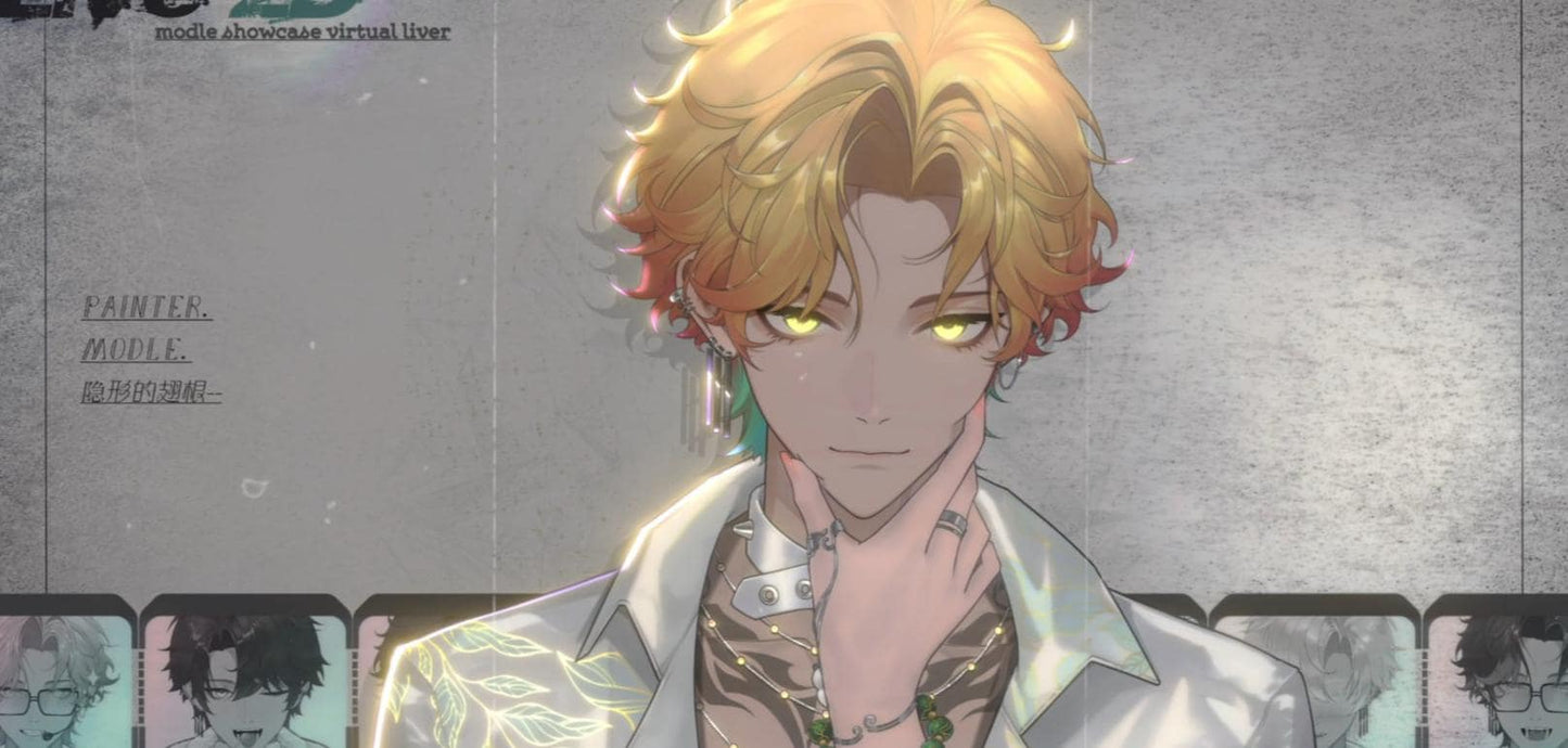 Vox Ren – Live2D VTuber Model | Commercial Use | Ready to Use | Full Body | VTube Studio