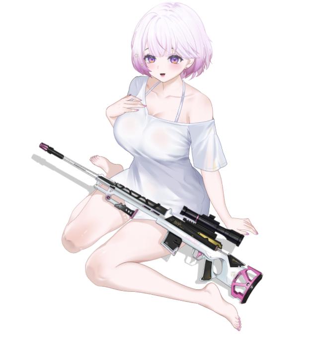 MUMU – [Basic Version] | Live2D VTuber Model | Commercial Use | Asymmetrical Model | Ready to Use | Full Body | Cozy Cat-Ear Loungewear