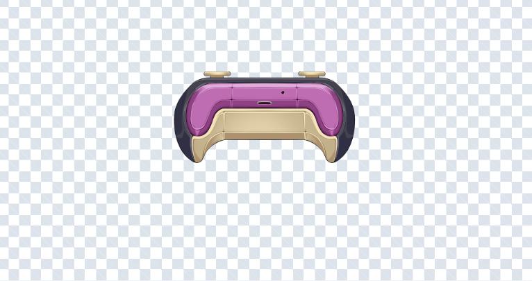 VTube Studio Controller Accessory PNG, Vtuber Gaming Hand Asset, VTS Prop, 4 Color Variations, Separated PNG Parts for Recoloring