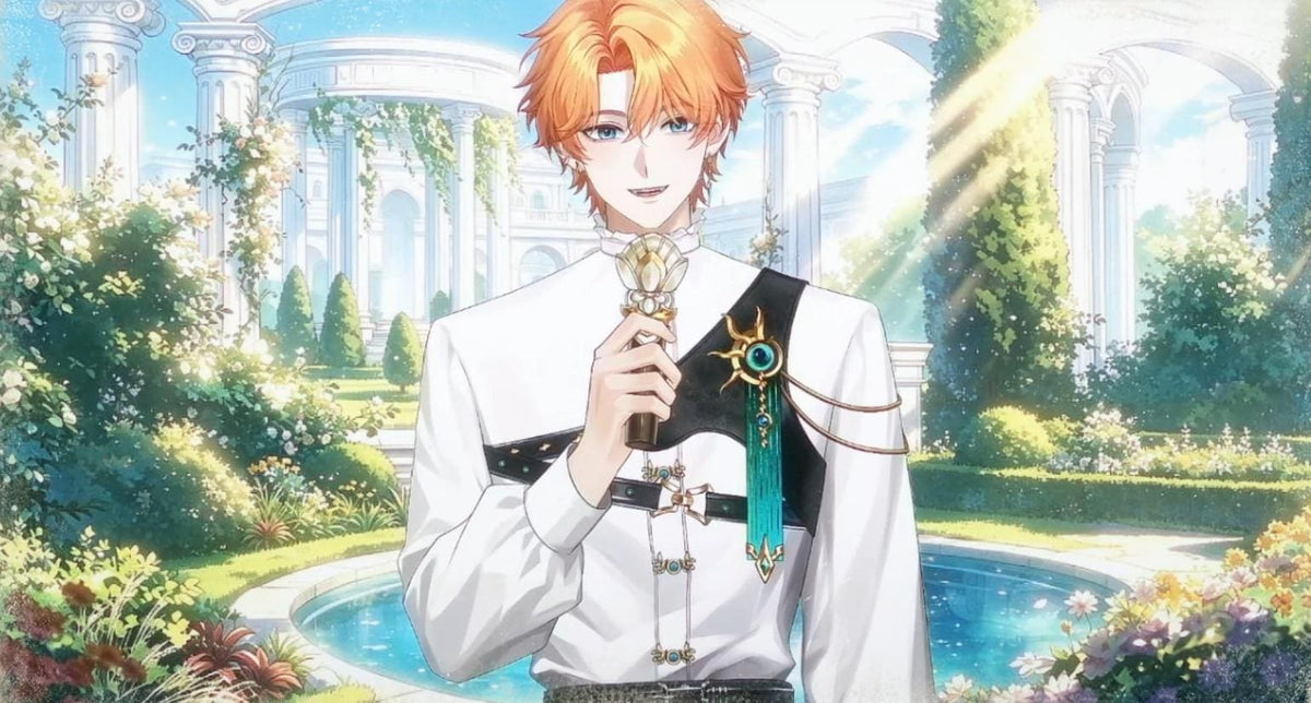 Prince – Premade Male VTuber Model | Elegant Royal Vtuber Avatar | Ready to Use | Full Body | Outfit Toggles