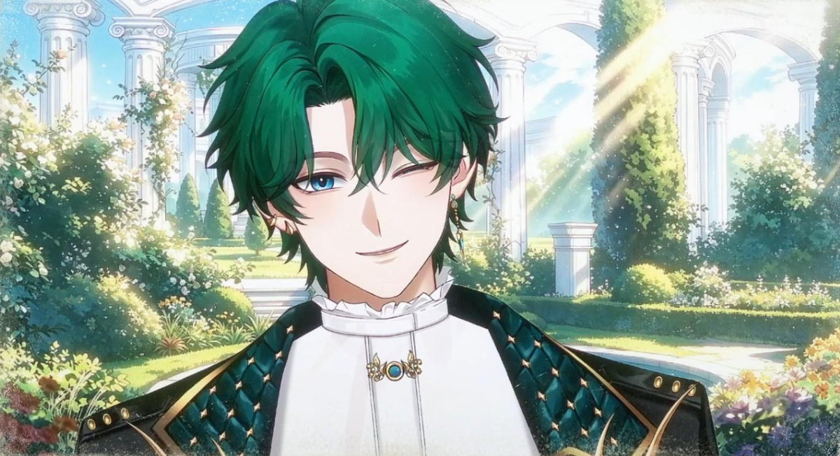 Prince – Premade Male VTuber Model | Elegant Royal Vtuber Avatar | Ready to Use | Full Body | Outfit Toggles
