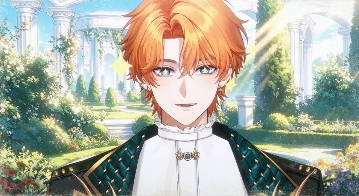 Prince – Premade Male VTuber Model | Elegant Royal Vtuber Avatar | Ready to Use | Full Body | Outfit Toggles