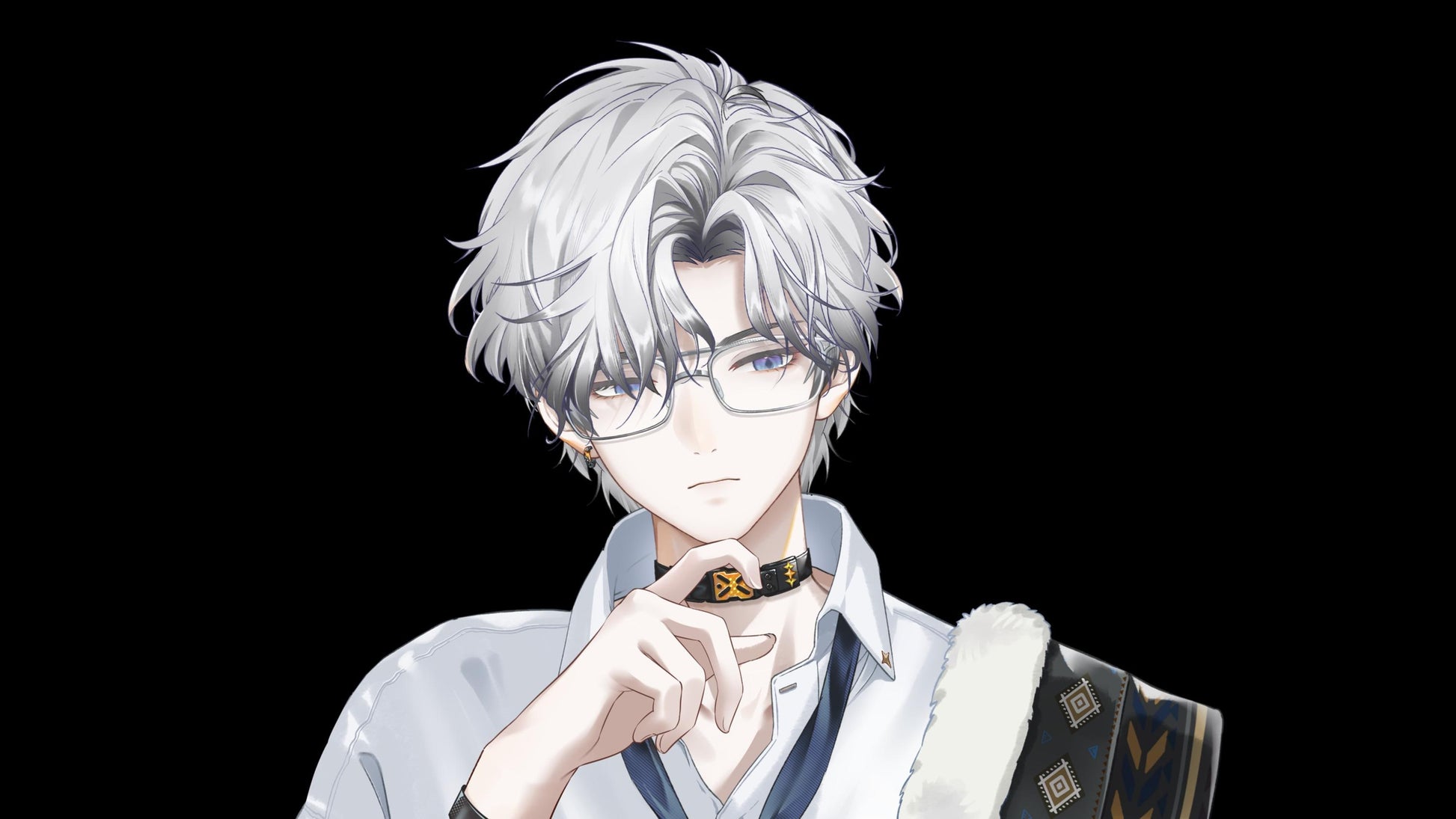 Qingchuan – Live2D Model | Commercial Use | Ready to Use | Full Body | Outfit Toggles | Elegant Male VTuber Model
