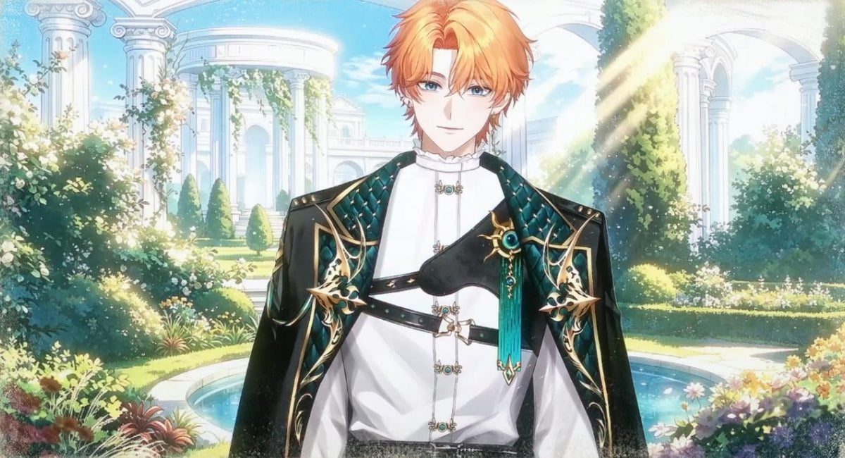 Prince – Premade Male VTuber Model | Elegant Royal Vtuber Avatar | Ready to Use | Full Body | Outfit Toggles