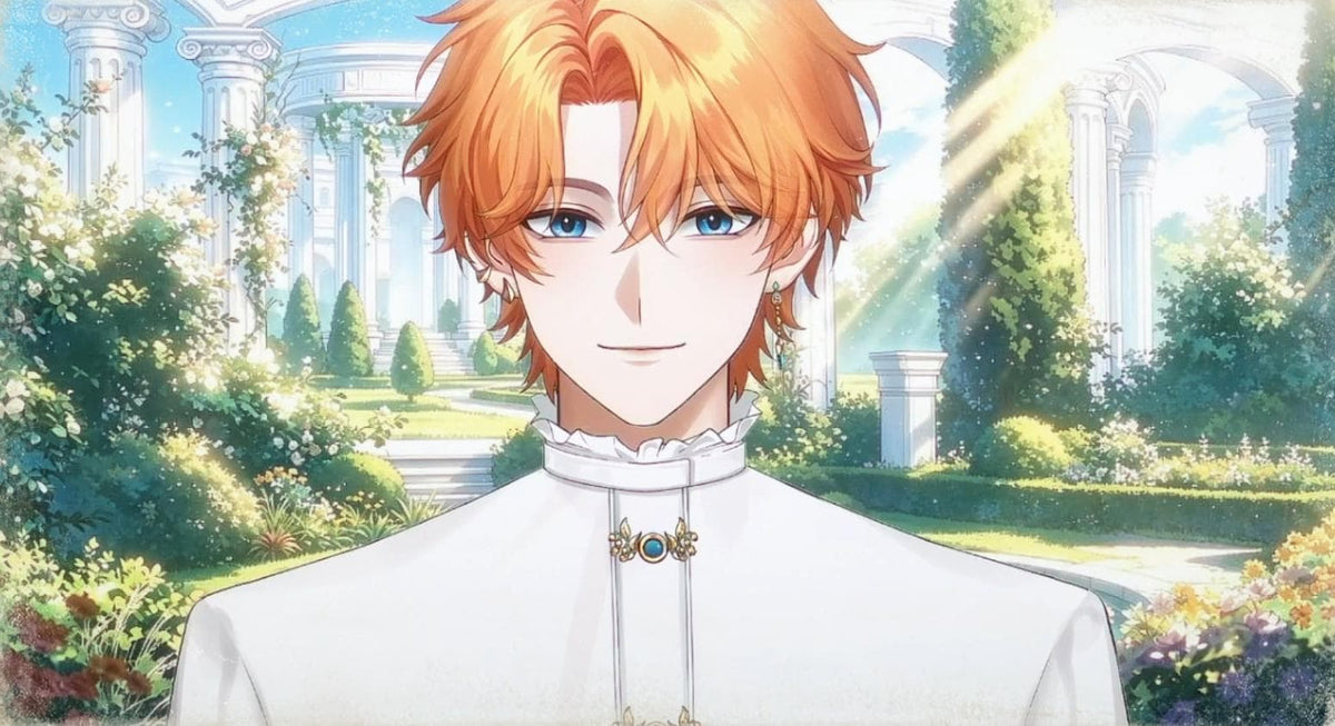 Prince – Premade Male VTuber Model | Elegant Royal Vtuber Avatar | Ready to Use | Full Body | Outfit Toggles