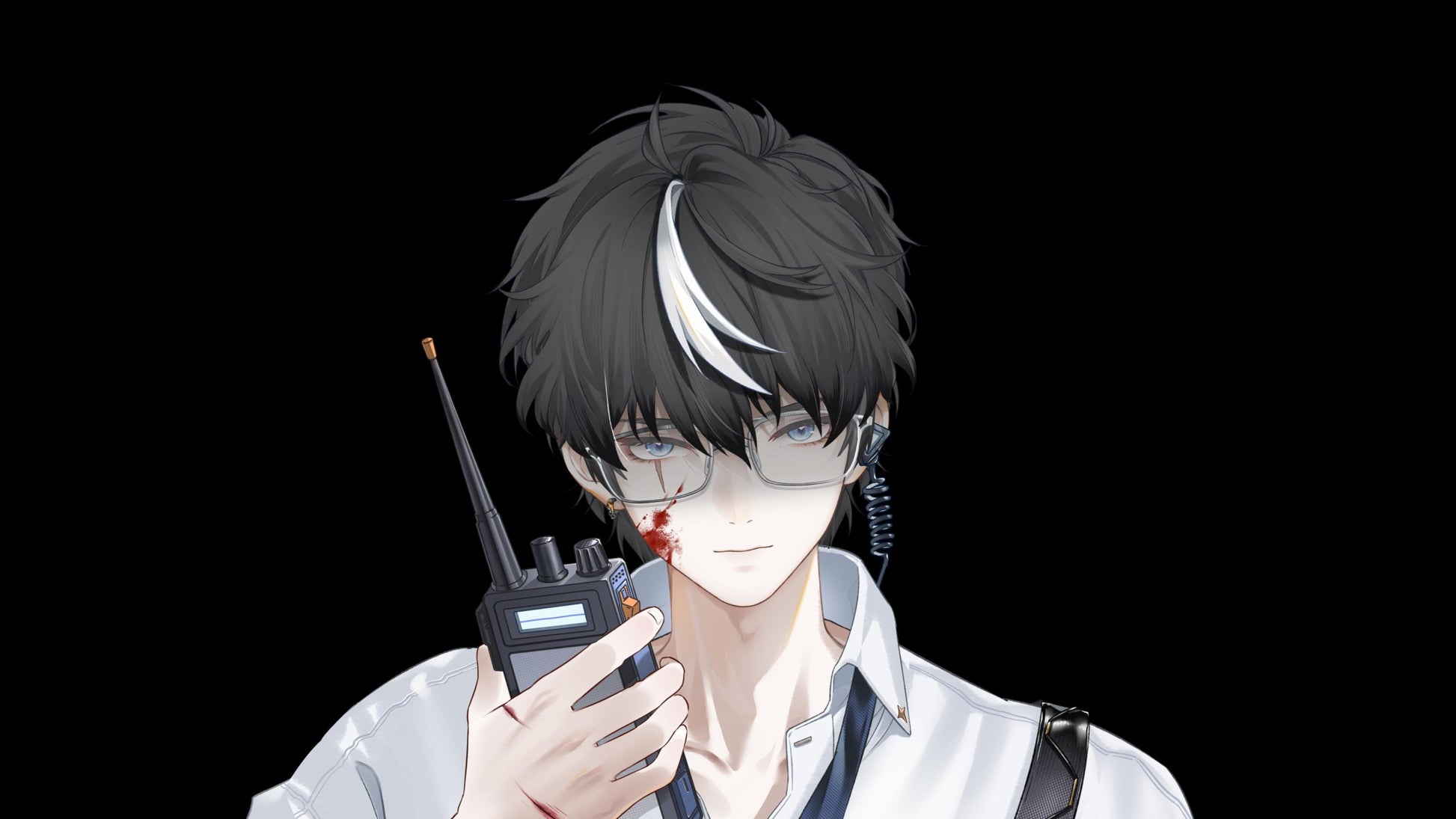 Qingchuan – Live2D Model | Commercial Use | Ready to Use | Full Body | Outfit Toggles | Elegant Male VTuber Model