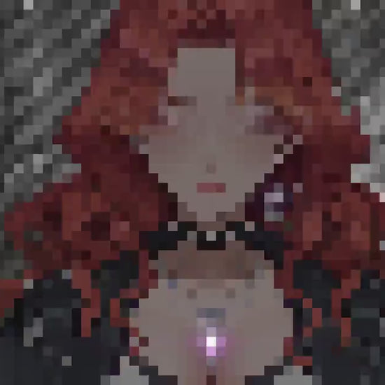 Crimson Rockstar Live2D VTuber Model – Ready to Stream
