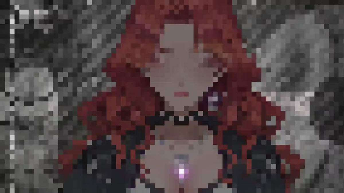 Crimson Rockstar Live2D VTuber Model – Ready to Stream